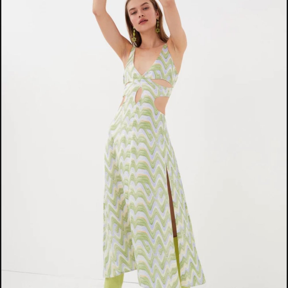 For Love and Lemons Yori Midi Dress